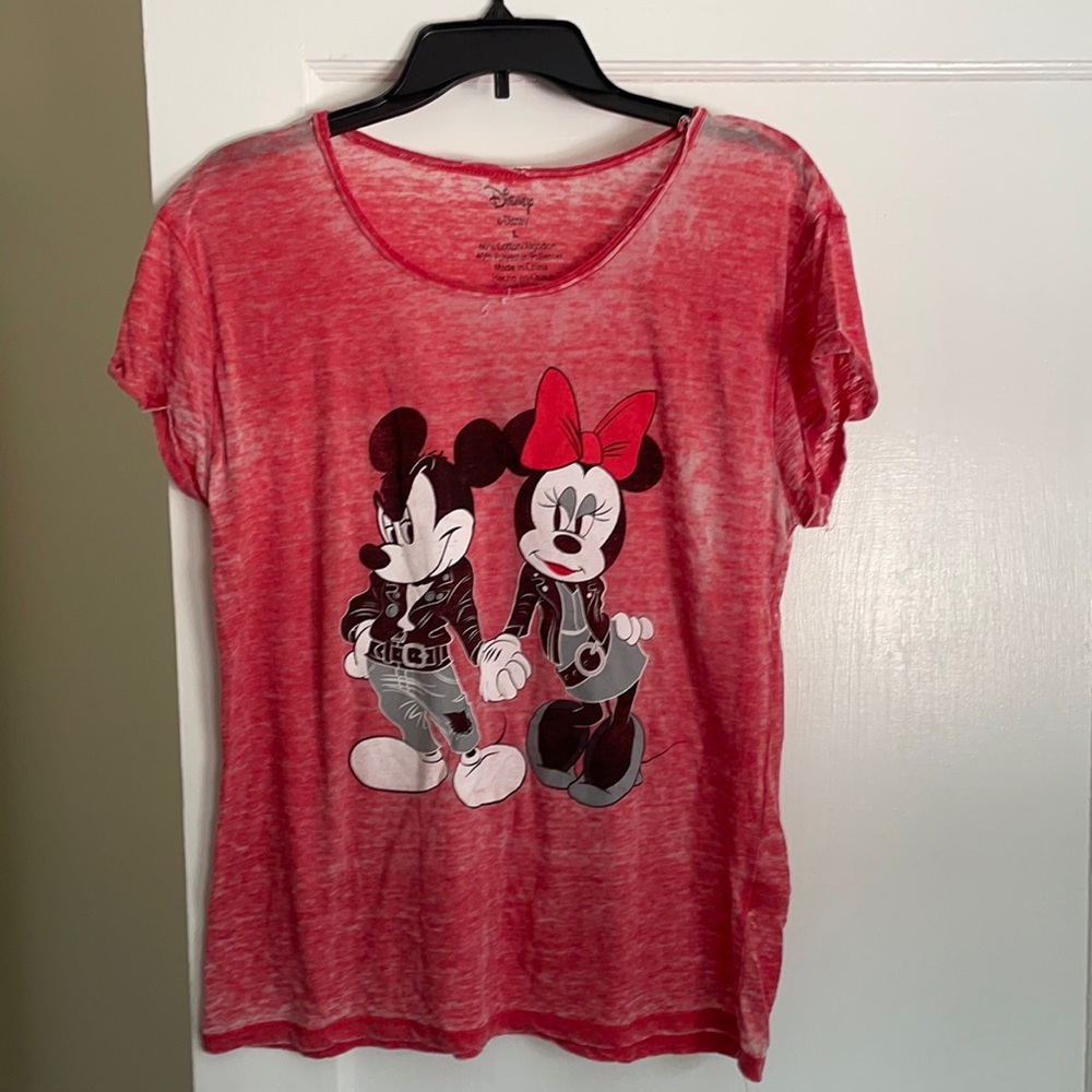 SOLD! Women’s Disney Mickey and Minnie T-shirt